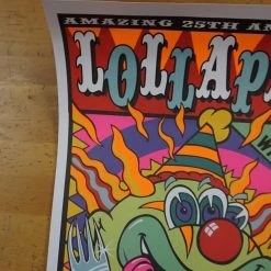 Lollapalooza - 2016 Frank Kozik Poster Chicago, IL Grant Park