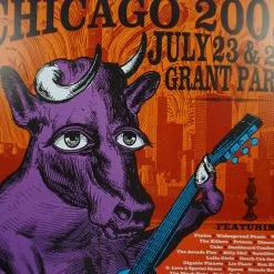 Chicago, IL Lollapalooza - 2005 Frank Zepponi Deluxe Creative Poster Print Chicago