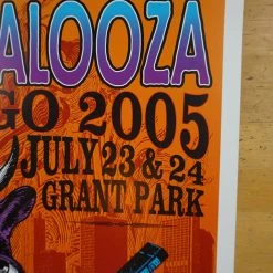 Chicago, IL Lollapalooza - 2005 Frank Zepponi Deluxe Creative Poster Print Chicago