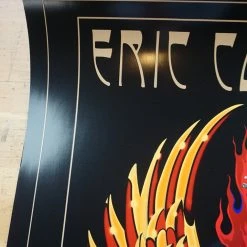 Eric Clapton - 2010 Stanley Mouse Poster US Tour Guitar Print 11 Eric Clapton - 2010 Stanley Mouse Poster US Tour Guitar Print