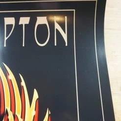 Eric Clapton - 2010 Stanley Mouse Poster US Tour Guitar Print 12 Eric Clapton - 2010 Stanley Mouse Poster US Tour Guitar Print