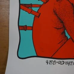 Queens Of The Stone Age - 2013 Jermaine Rogers Poster Indianapolis REGULAR ED