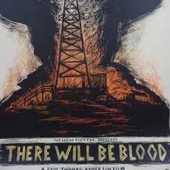 There Will Be Blood - 2015 Dan Grzeca Poster Cinema Movie 1st Edition Movie/TV Posters