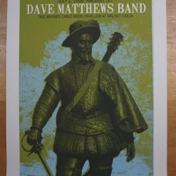 Dave Matthews Band - 2008 Methane Poster Raleigh Walnut Creek 1st Gig Posters