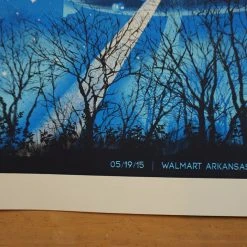 Dave Matthews Band - 2015 Methane Poster Rogers, Arkansas AP