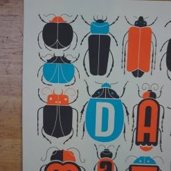 Dave Matthews Band - 2013 Methane Poster Saratoga Springs Bugs Gig Posters