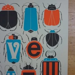 Dave Matthews Band - 2013 Methane Poster Saratoga Springs Bugs Gig Posters