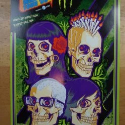 Sold Out Posters Vans Warped Tour - 2015 Poster Monster Energy Skateboarding Art Prints