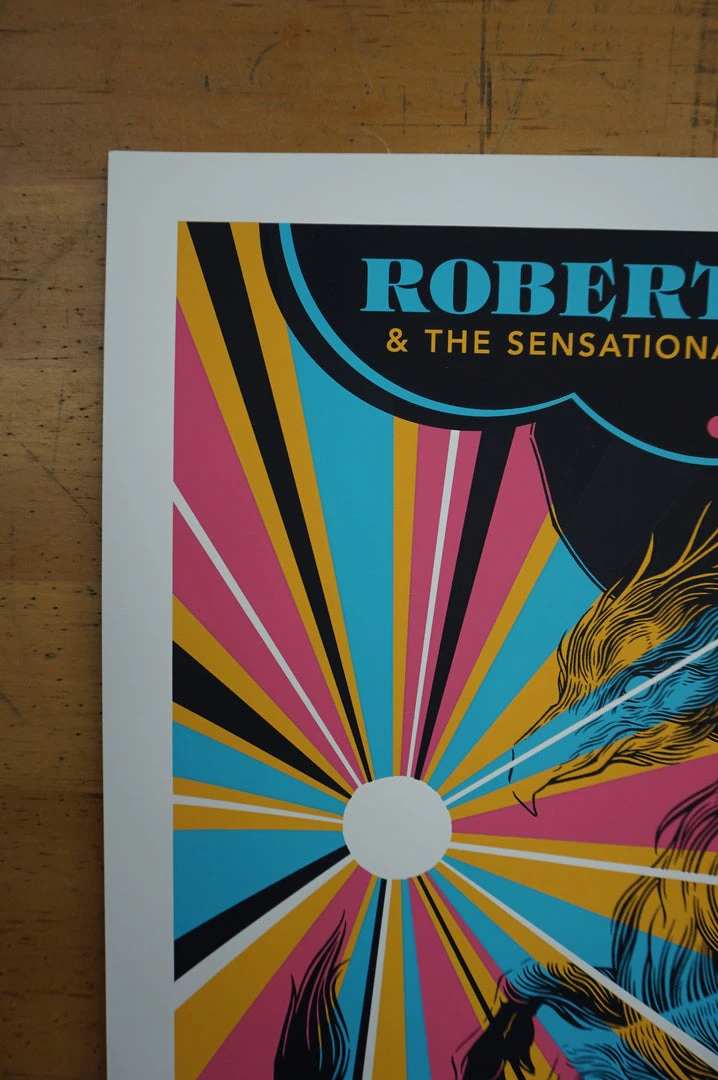 Robert Plant - 2016 John Vogl Poster Dallas, TX Moody Theater 5 Robert Plant - 2016 John Vogl Poster Dallas, TX Moody Theater