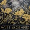 The Avett Brothers - 2016 John Vogl Poster Simsbury, CT Meadows Gig Posters