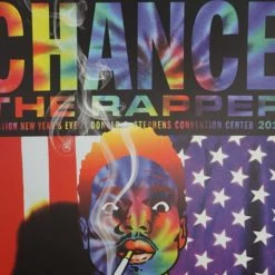 Chance The Rapper - 2015 Kii Arens Poster Rosemont, IL S/N Gig Posters