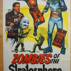 Sold Out Posters Zombies Of The Stratosphere - 1952 Original One Sheet Poster Cinema