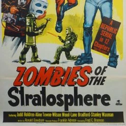 Sold Out Posters Zombies Of The Stratosphere - 1952 Original One Sheet Poster Cinema