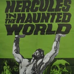 Sold Out Posters Movie/TV Posters Hercules In The Haunted World - 1962 Original One Sheet Poster Cinema