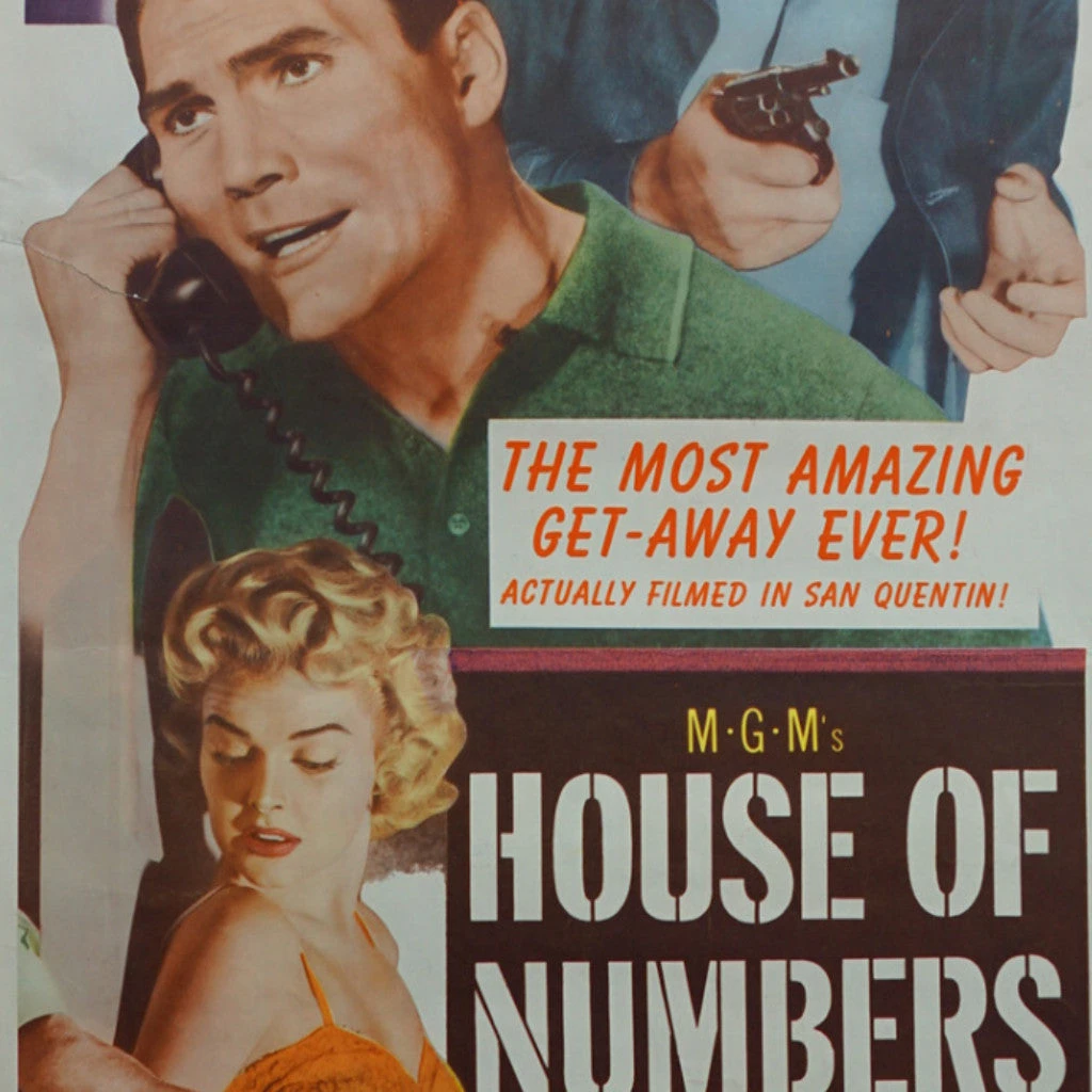 Sold Out Posters House Of Numbers - 1957 Original Insert Movie Poster Cinema 3 Sold Out Posters House Of Numbers - 1957 Original Insert Movie Poster Cinema