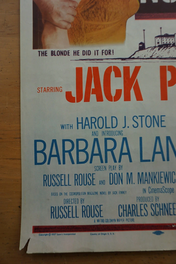 Sold Out Posters House Of Numbers - 1957 Original Insert Movie Poster Cinema 12 Sold Out Posters House Of Numbers - 1957 Original Insert Movie Poster Cinema