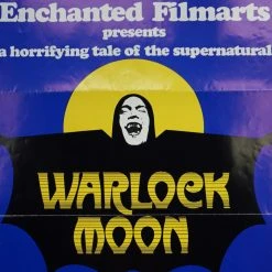 Sold Out Posters Warlock Moon - 1973 Original One Sheet Poster Drive-in Grindhouse Cinema