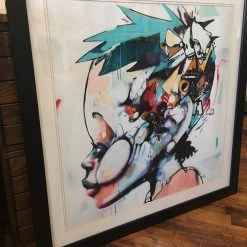 My Secrets Keep Secrets - 2012 Hebru Brantley Poster Print Street Art FRAMED Art Prints