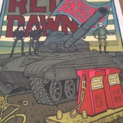 Red Dawn - 2014 Jay Ryan Movie Cinema Poster Print MONDO Hand SIGNED #"d