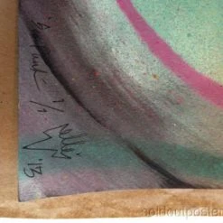 SEA PUNK OG 02 - 2013 Elle Poster Print S/N Edition Of 9 Hand Pulled/finished Art Prints