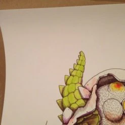 SURVIVAL 05 - 2013 Zed1 Poster Print Art Print Ed. Of 20 Hand Embellished S/N