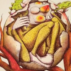 SURVIVAL 05 - 2013 Zed1 Poster Print Art Print Ed. Of 20 Hand Embellished S/N