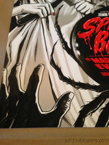 SPIDER BABY - 2013 SIGNED Gary Pullin Poster Print AP Horror Film Sci-fi MONDO 7 SPIDER BABY - 2013 SIGNED Gary Pullin Poster Print AP Horror Film Sci-fi MONDO