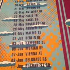 Eric Clapton - 2010 John Van Hamersveld Poster Print Limited Ed Steve Winwood 8 Eric Clapton - 2010 John Van Hamersveld Poster Print Limited Ed Steve Winwood