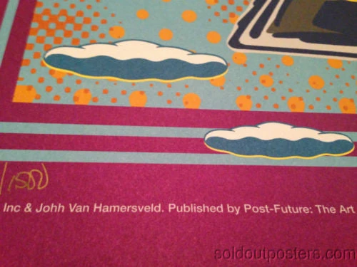 Eric Clapton - 2010 John Van Hamersveld Poster Print Limited Ed Steve Winwood 5 Eric Clapton - 2010 John Van Hamersveld Poster Print Limited Ed Steve Winwood