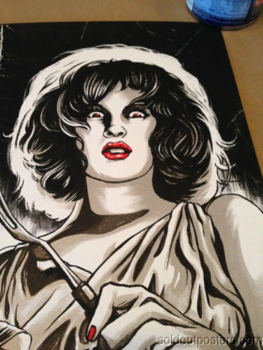 SPIDER BABY - 2013 SIGNED Gary Pullin Poster Print AP Horror Film Sci-fi MONDO 6 SPIDER BABY - 2013 SIGNED Gary Pullin Poster Print AP Horror Film Sci-fi MONDO