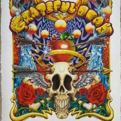 St Stephen - 2020 AJ Masthay Poster Grateful Dead Moenkopi Unryu Edition