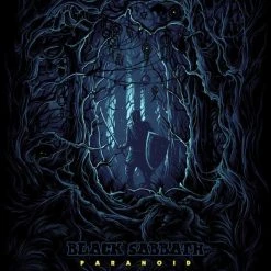 Gig Posters Black Sabbath - 2017 Dan Mumford Poster Paranoid Regular