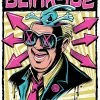Blink 182 - 2017 Brandon Heart Poster Chicago, Lollapalooza, Metro Chicago, IL
