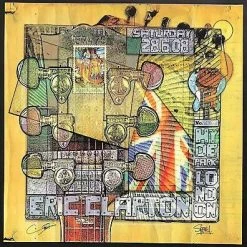 Eric Clapton - 2008 Ron Donovan/Firehouse Poster Print Hyde Park 08/28/08