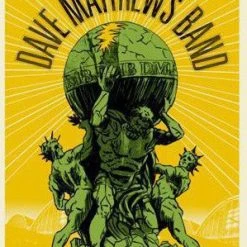 Gig Posters Dave Matthews Band - 2010 Methane Studios Poster Frankfurt, GER