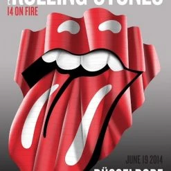 Sold Out Posters Gig Posters Rolling Stones - 2014 Official Poster Dusseldorf, Germany