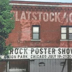 Flatstock 40 - 2013 Dan MacAdam Crosshair Poster Chicago, IL Union Park