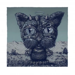 The Good Bad-Cat Variant - 2020 David Welker Poster, Art Print With COA