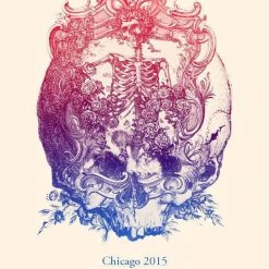 Grateful Dead - 2015 Kyle Baker Poster Fare Thee Well Chicago, IL 5 Grateful Dead - 2015 Kyle Baker Poster Fare Thee Well Chicago, IL