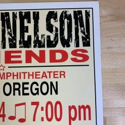 Willie Nelson - 2004 Franks Brothers 9/19 Poster Eugene, Oregon