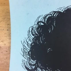 Bob Dylan The Rolling Stone - 2014 Brian Methe Art Print Blue Variant 14 Bob Dylan The Rolling Stone - 2014 Brian Methe Art Print Blue Variant