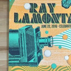Gig Posters Ray LaMontagne - 2016 Status Serigraph Poster Brooklyn, NY