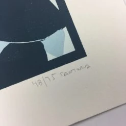 Black Capped Chickadee (Poecile Atricapillus) - 2015 Justin Santora Poster Art P