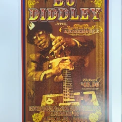 Bo Diddley - 2006 Bob Masse Signed Poster Richmond, BC 9 Bo Diddley - 2006 Bob Masse Signed Poster Richmond, BC