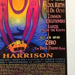 Mark Henson MHP 42 January - 1998 Poster Maritime Hall San Fran 1st
