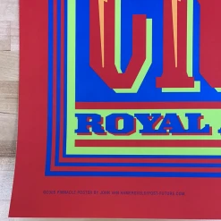 Eric Clapton Cream - 2005 John Van Hamersveld Poster London AE 19x27.5