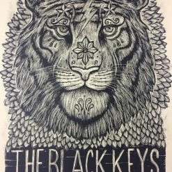 The Black Keys - 2014 Dan Grzeca Poster Chicago, IL United Center