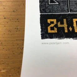 Pearl Jam - 2014 Rhys Cooper Poster Melbourne, AUS Flemington Racecourse 15 Pearl Jam - 2014 Rhys Cooper Poster Melbourne, AUS Flemington Racecourse