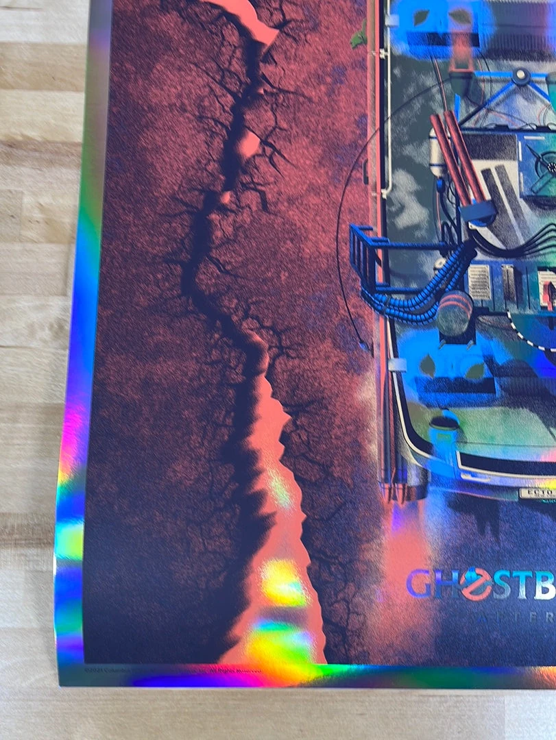 Foil Posters Ghostbusters Afterlife - 2021 DKNG Poster AMC Limited Ed FOIL 8 Foil Posters Ghostbusters Afterlife - 2021 DKNG Poster AMC Limited Ed FOIL