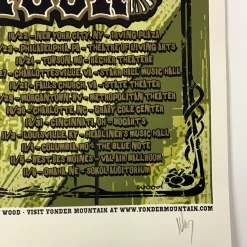 Yonder Mountain String Band - 2004 Jeff Wood Poster Fall Tour
